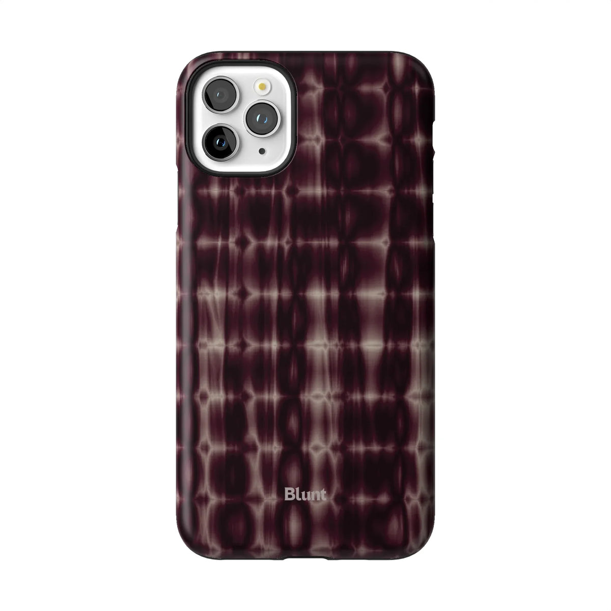 Purple Ripple iPhone Case