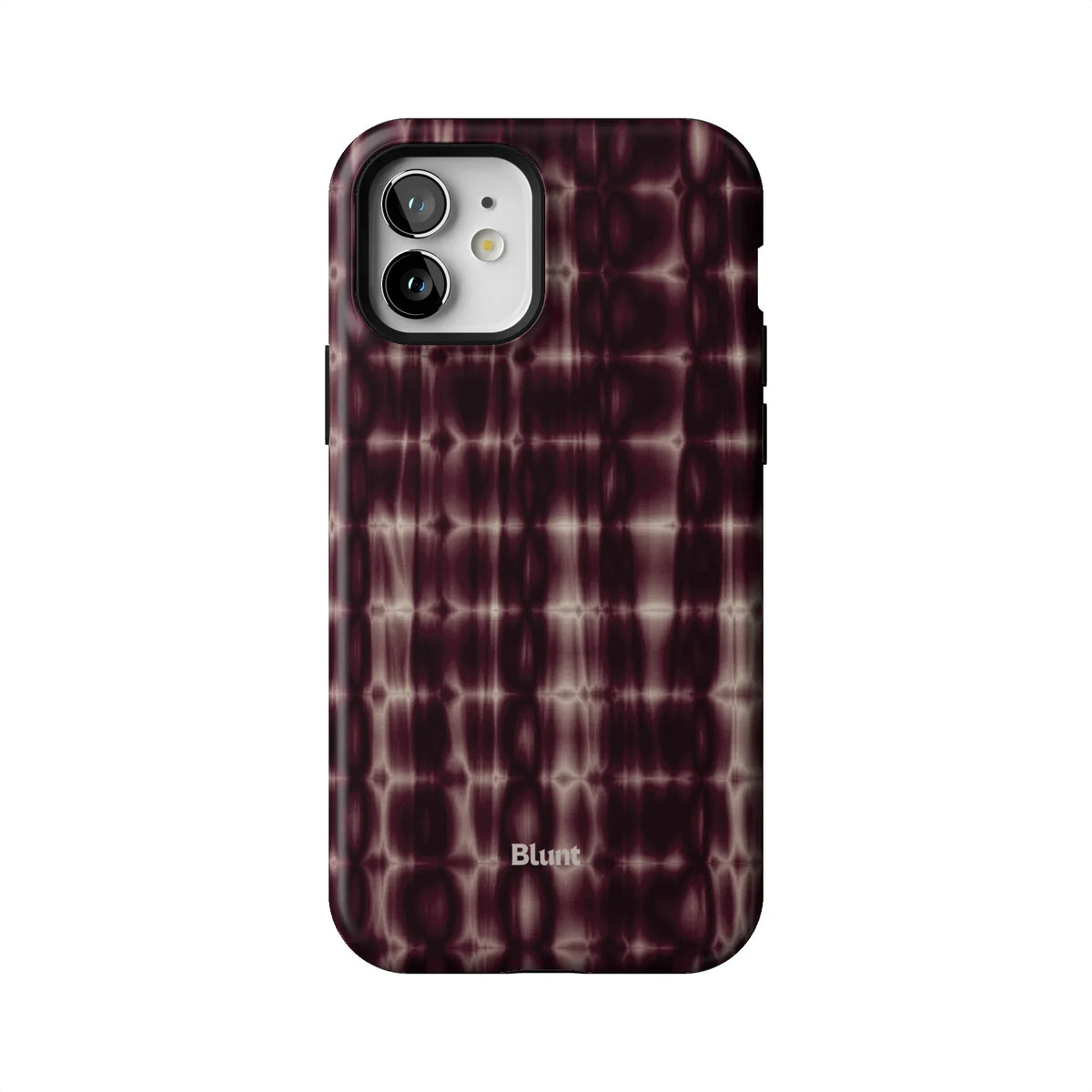 Purple Ripple iPhone Case