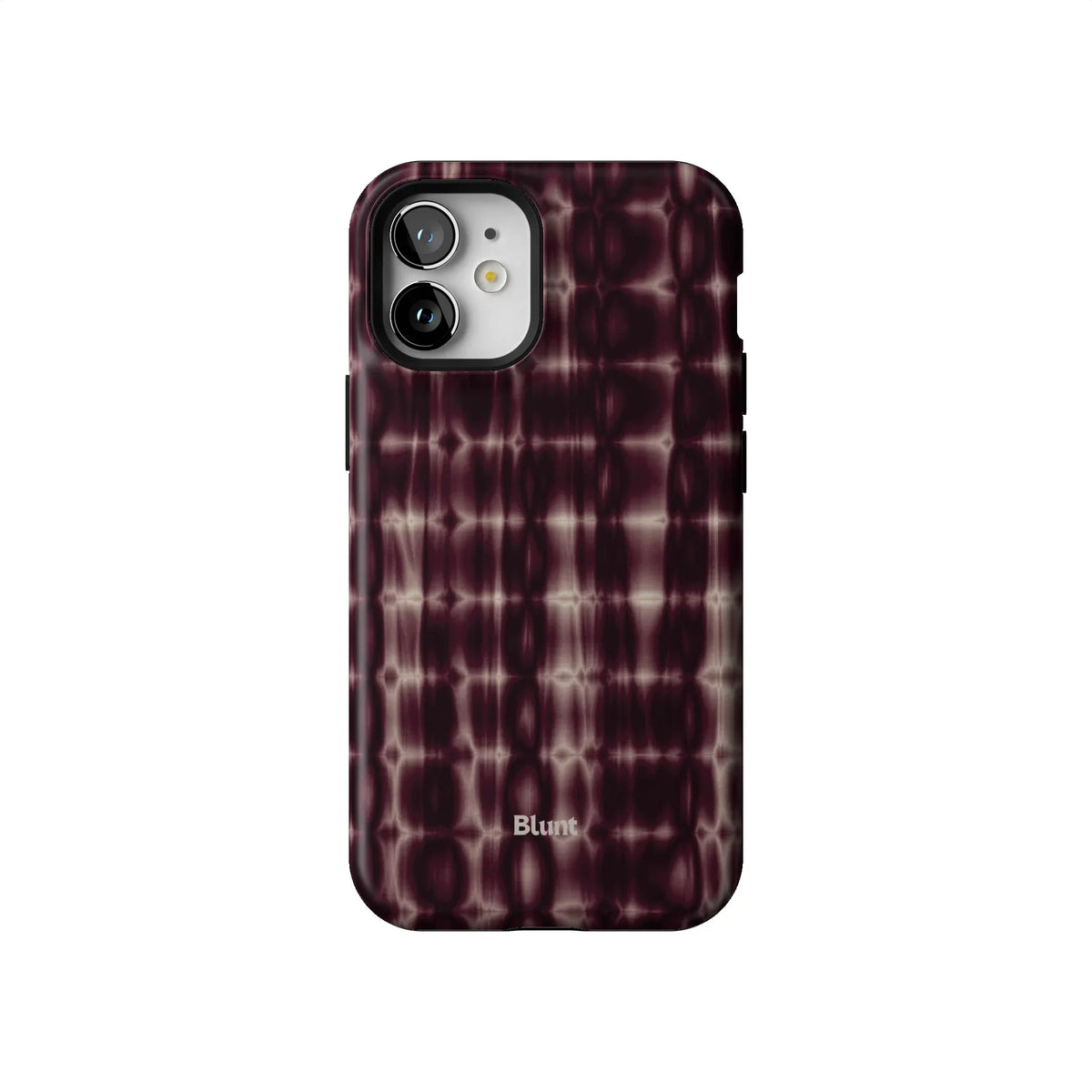 Purple Ripple iPhone Case