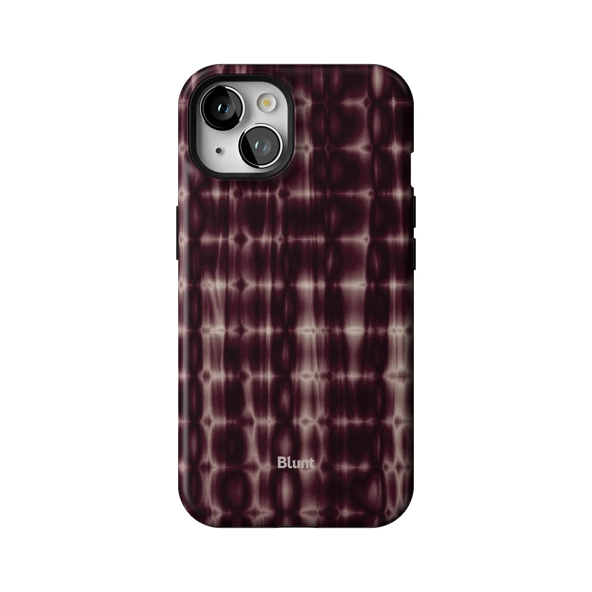 Purple Ripple iPhone Case