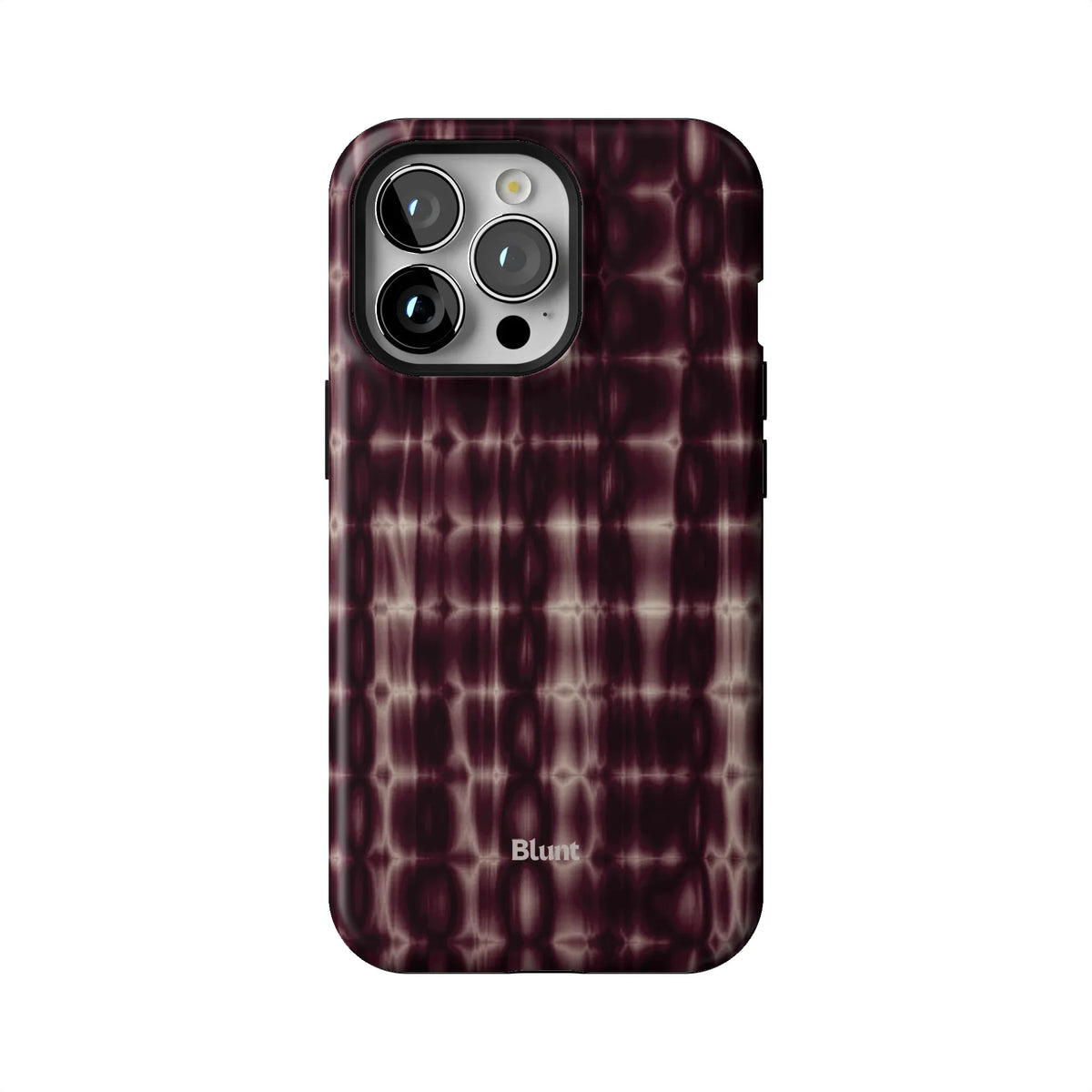 Purple Ripple iPhone Case