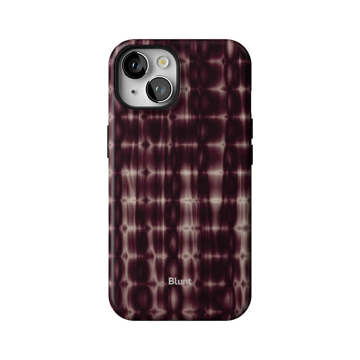 Purple Ripple iPhone Case