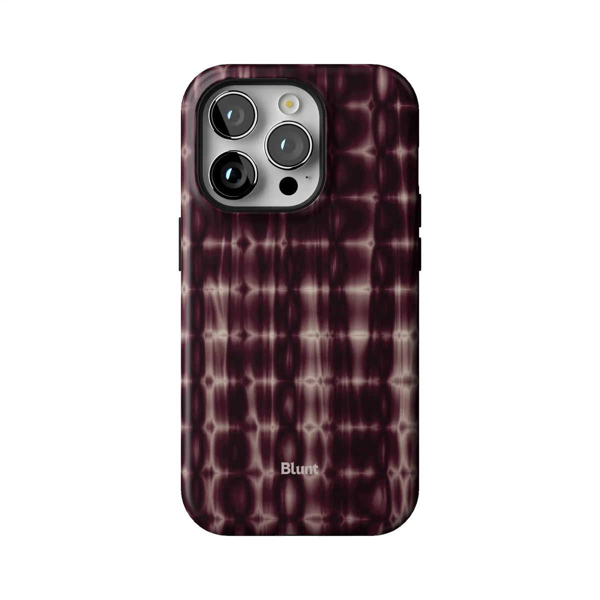 Purple Ripple iPhone Case