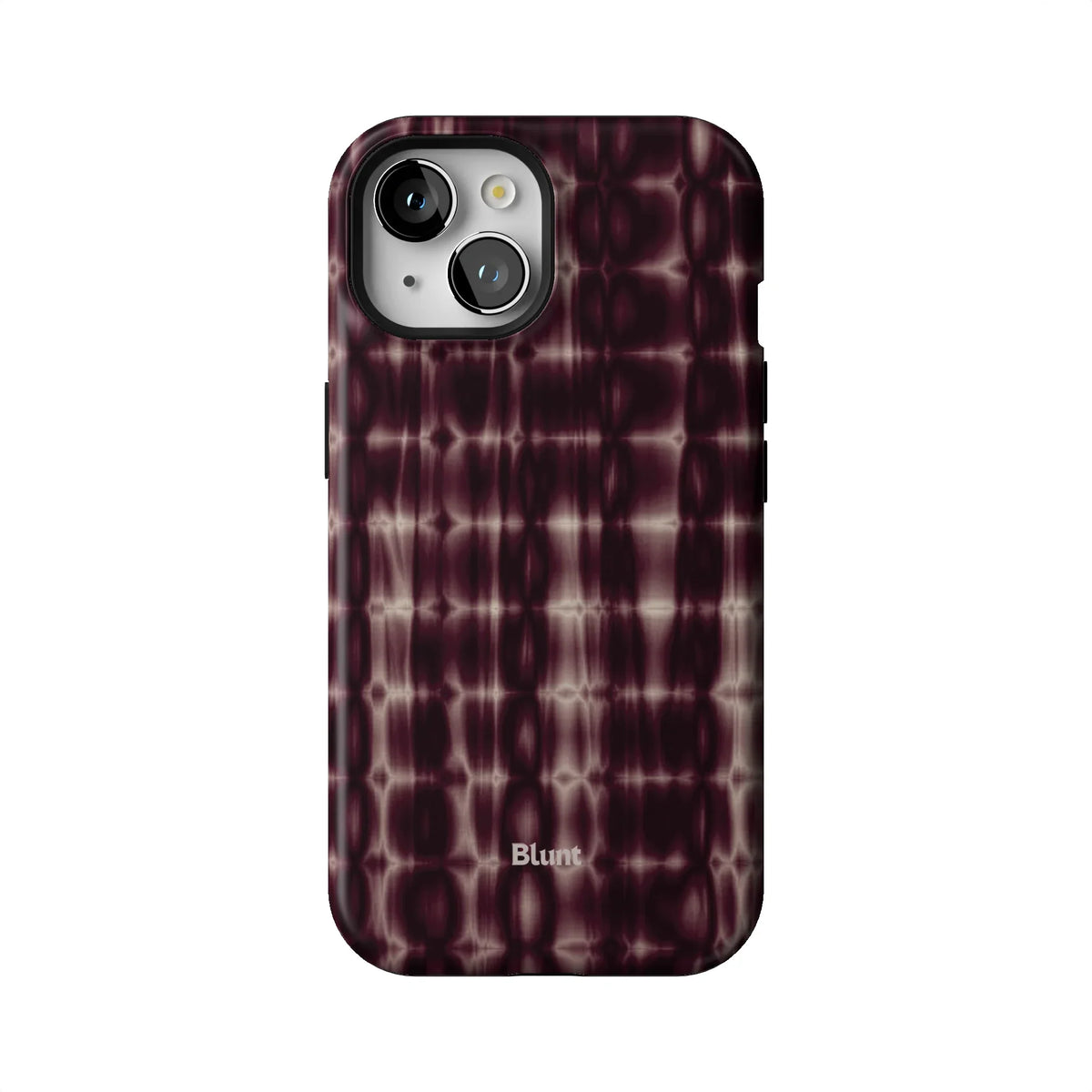 Purple Ripple iPhone Case