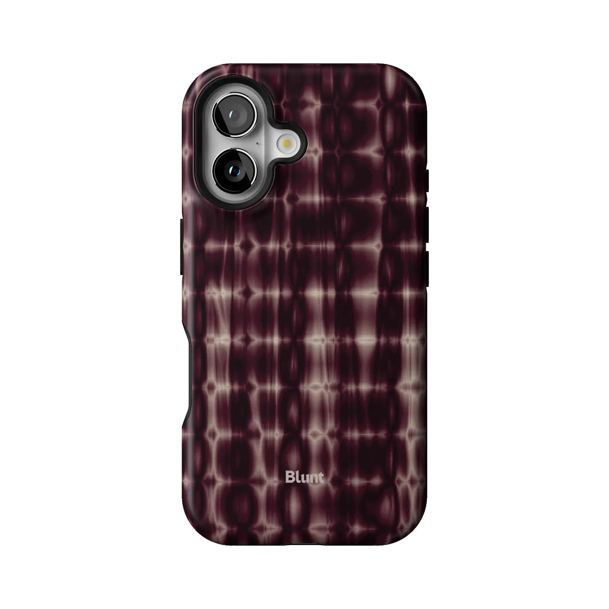 Purple Ripple iPhone Case
