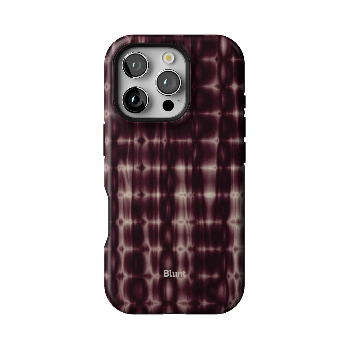 Purple Ripple iPhone Case