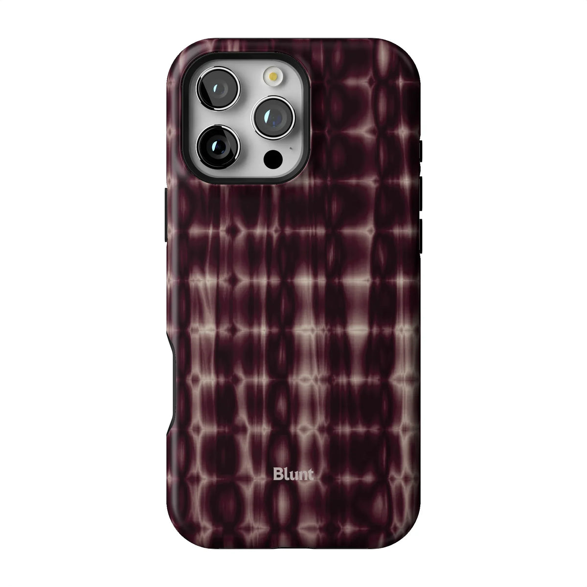 Purple Ripple iPhone Case