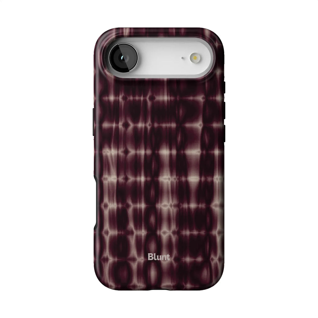 Purple Ripple iPhone Case