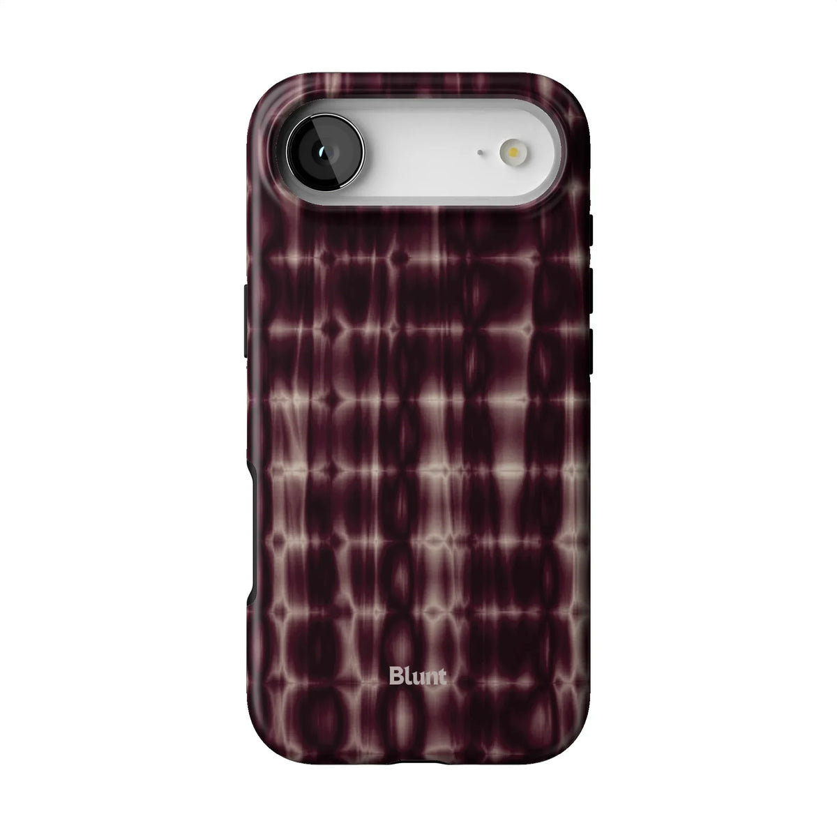Purple Ripple iPhone Case