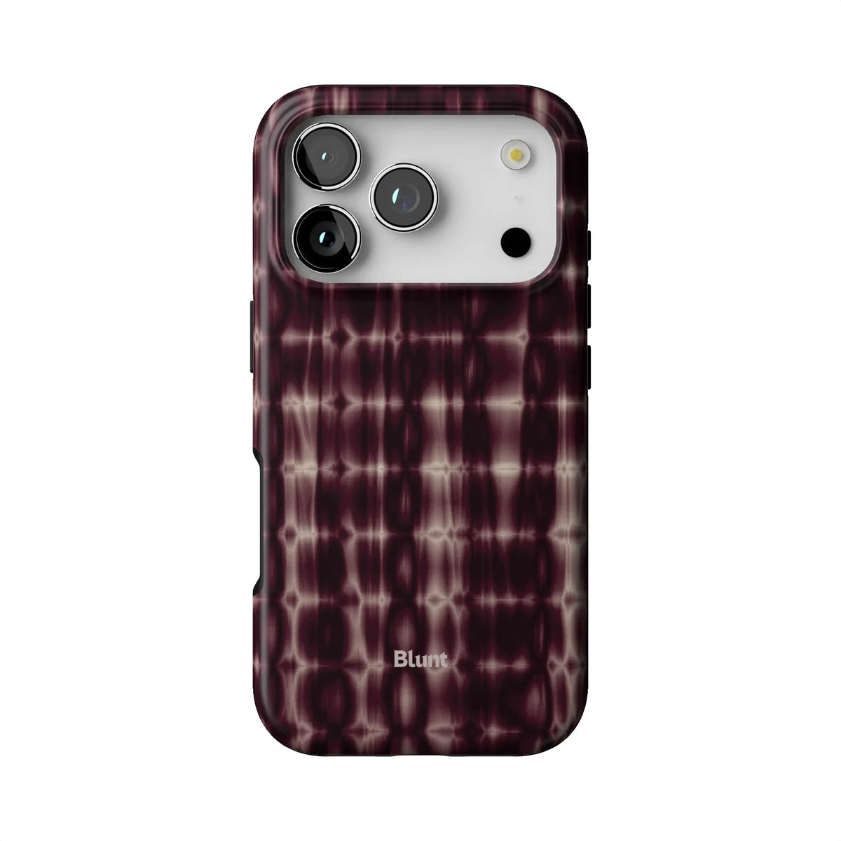 Purple Ripple iPhone Case