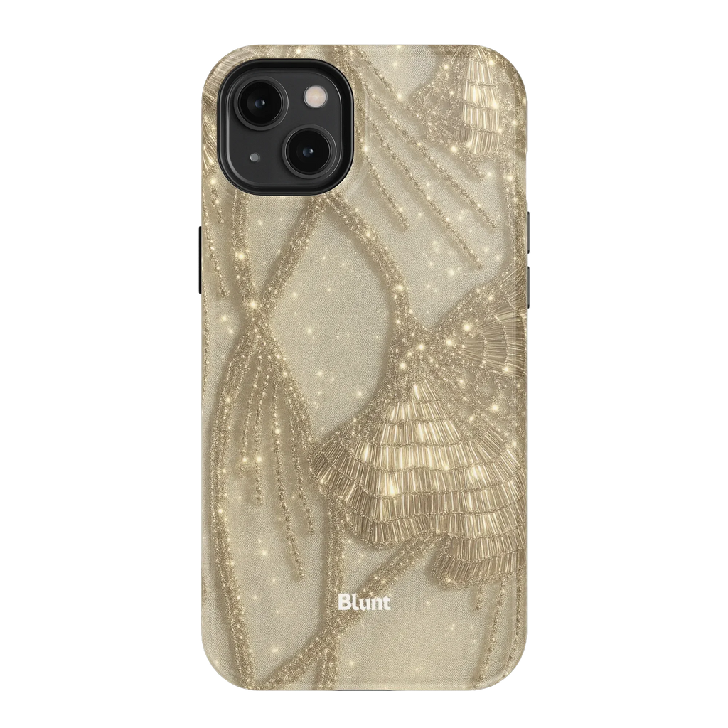 Golden Fringe iPhone Case