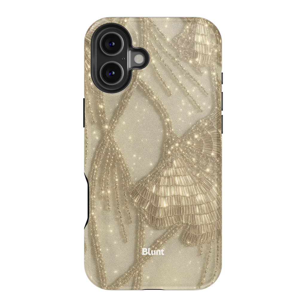 Golden Fringe iPhone Case