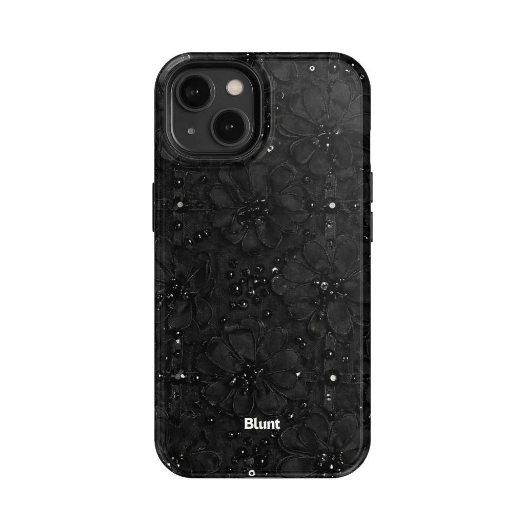 Noir Bloom iPhone Case