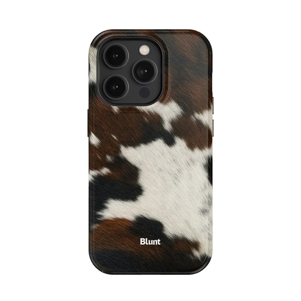 Chestnut Cowhide iPhone Case