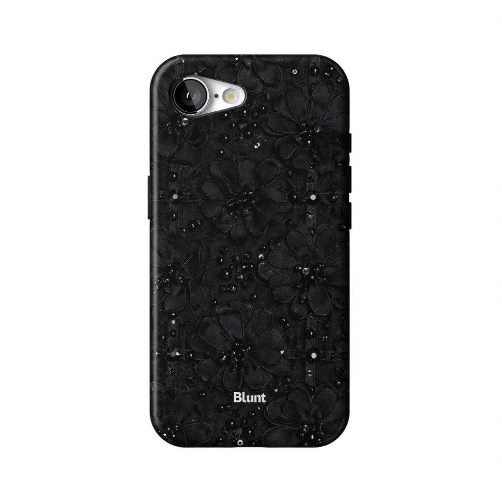 Noir Bloom iPhone Case