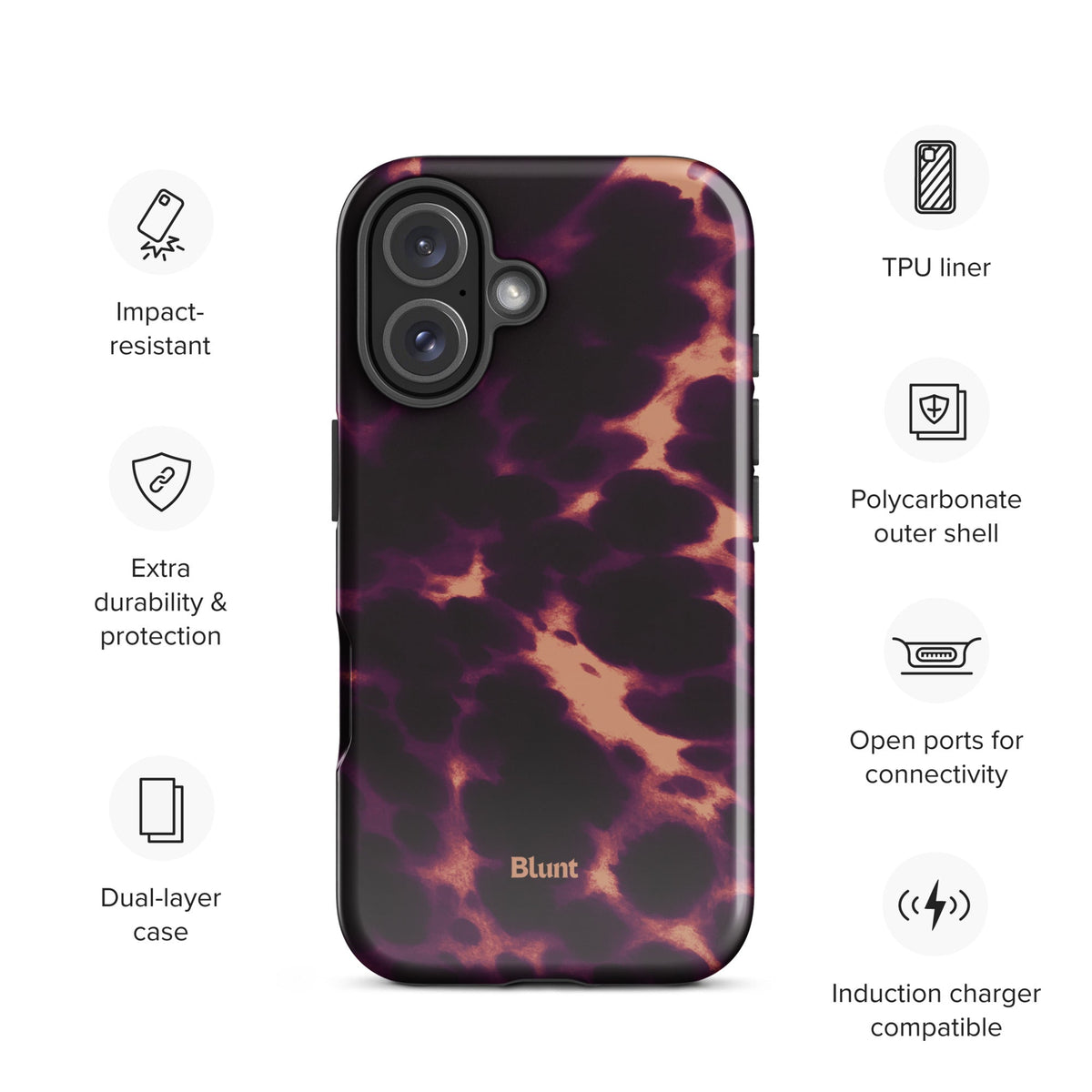 Rose Ember iPhone Case