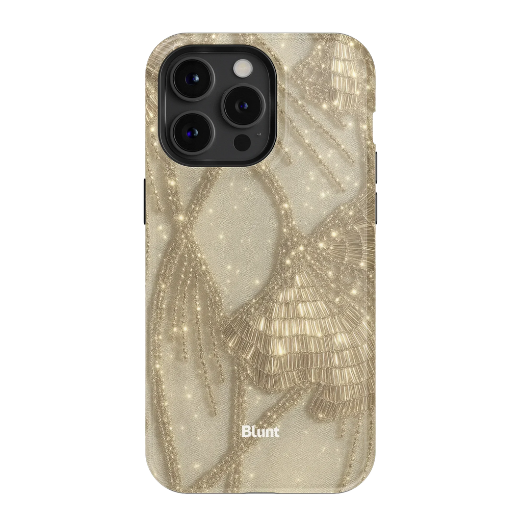Golden Fringe iPhone Case