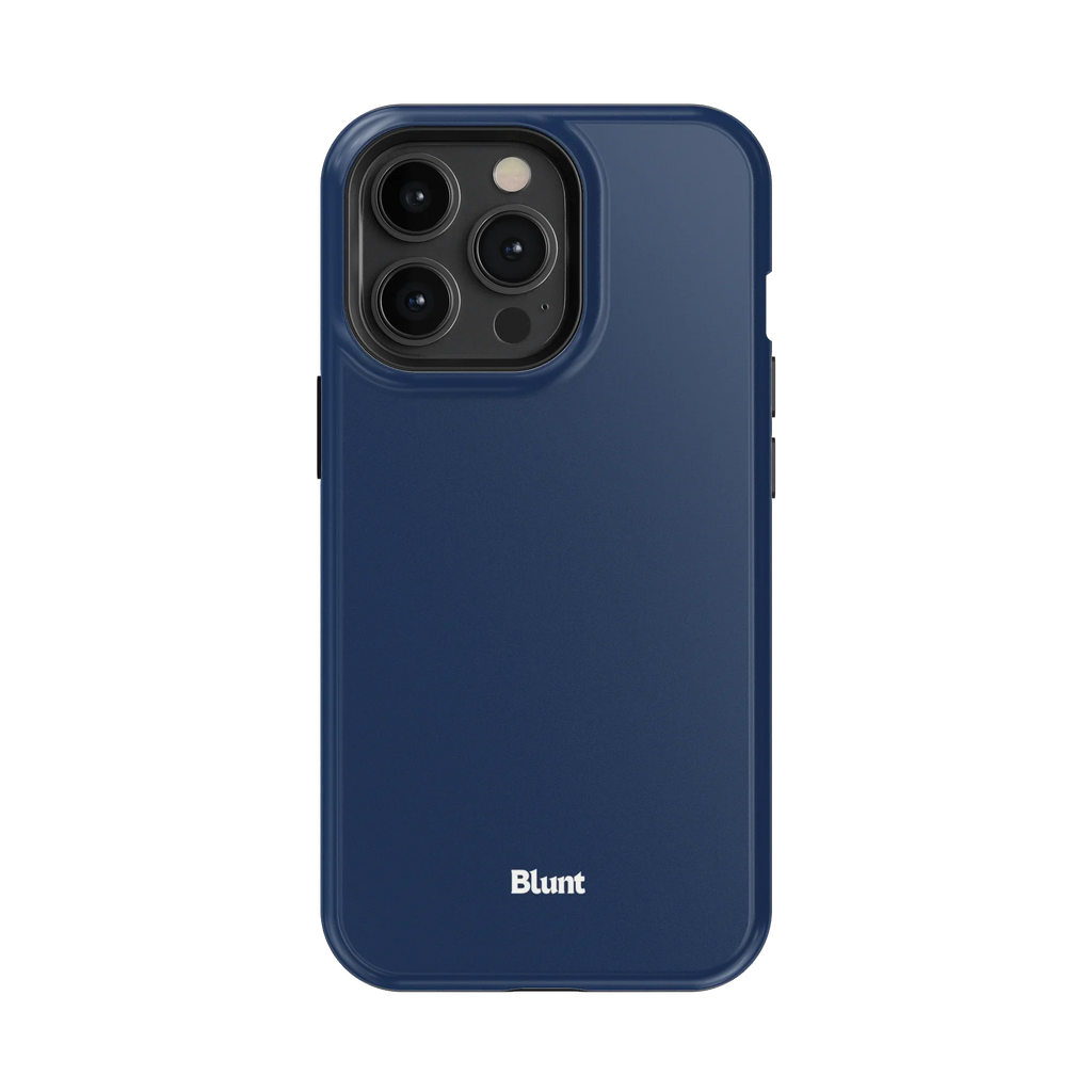 Navy Ink iPhone Case