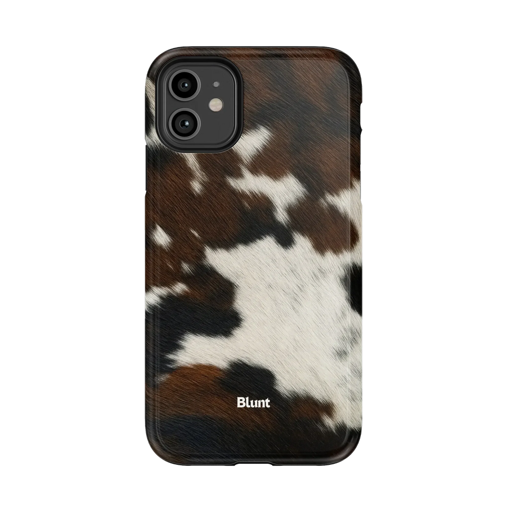 Chestnut Cowhide iPhone Case