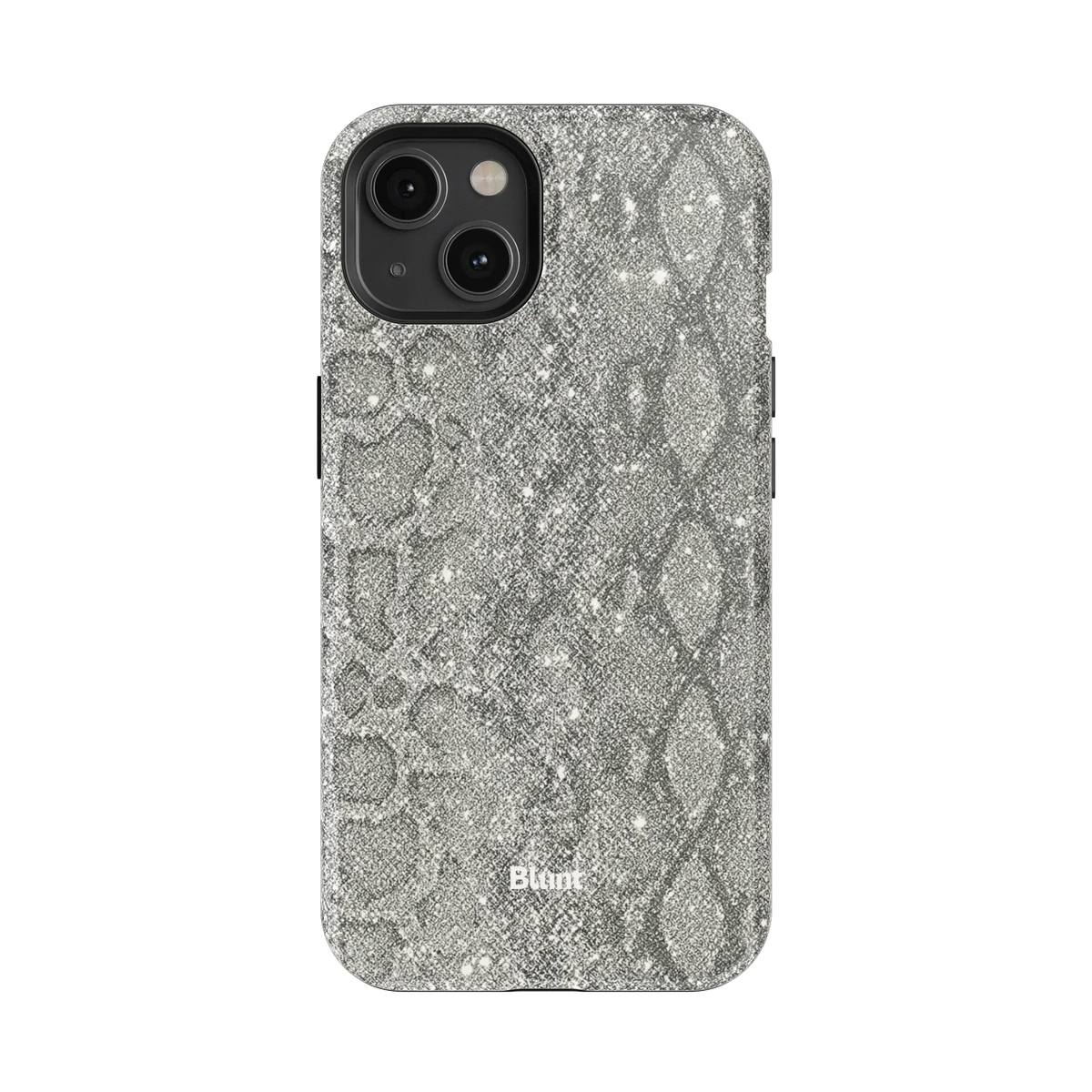 Silver Python iPhone Case