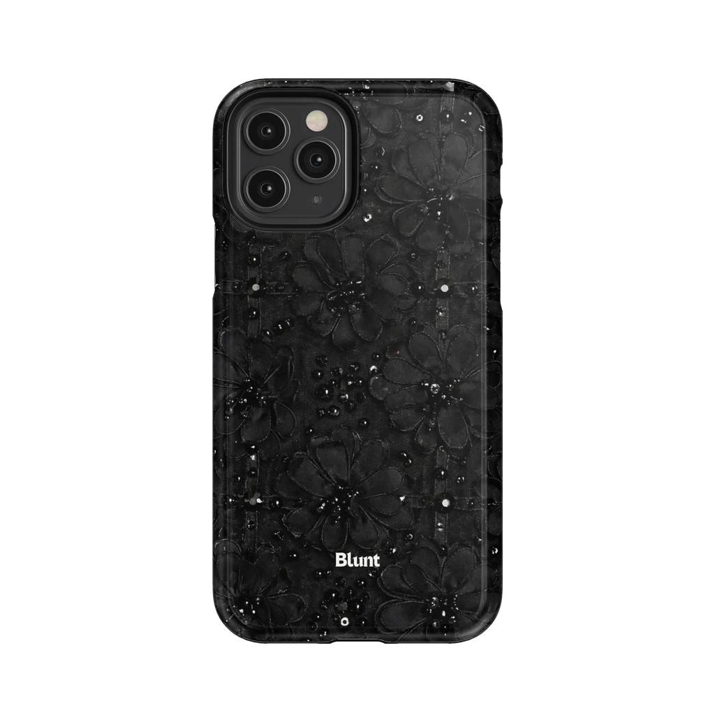 Noir Bloom iPhone Case