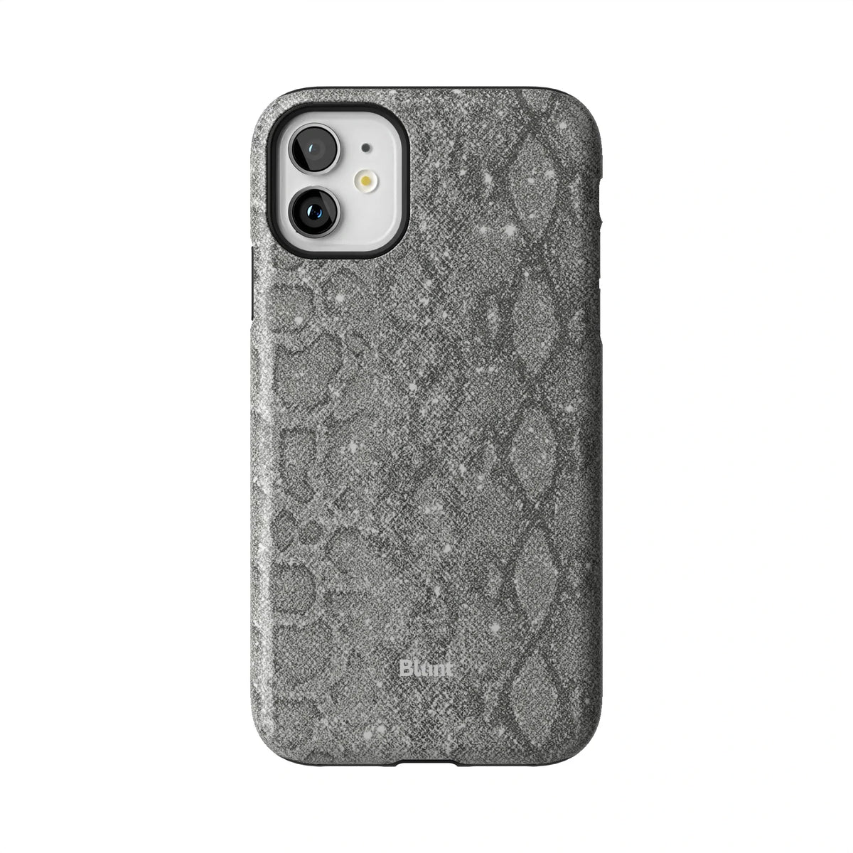 Silver Python iPhone Case