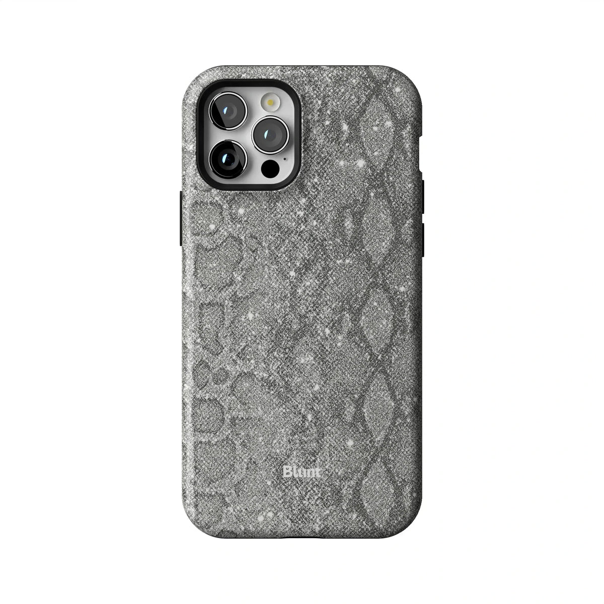 Silver Python iPhone Case