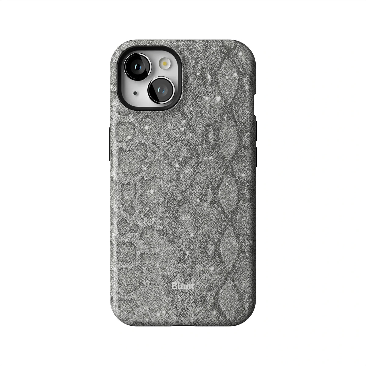 Silver Python iPhone Case