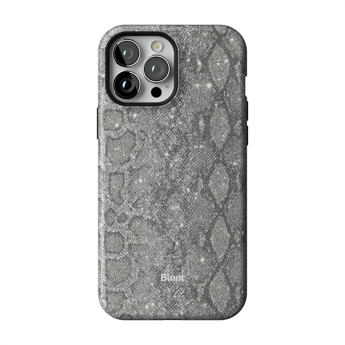 Silver Python iPhone Case