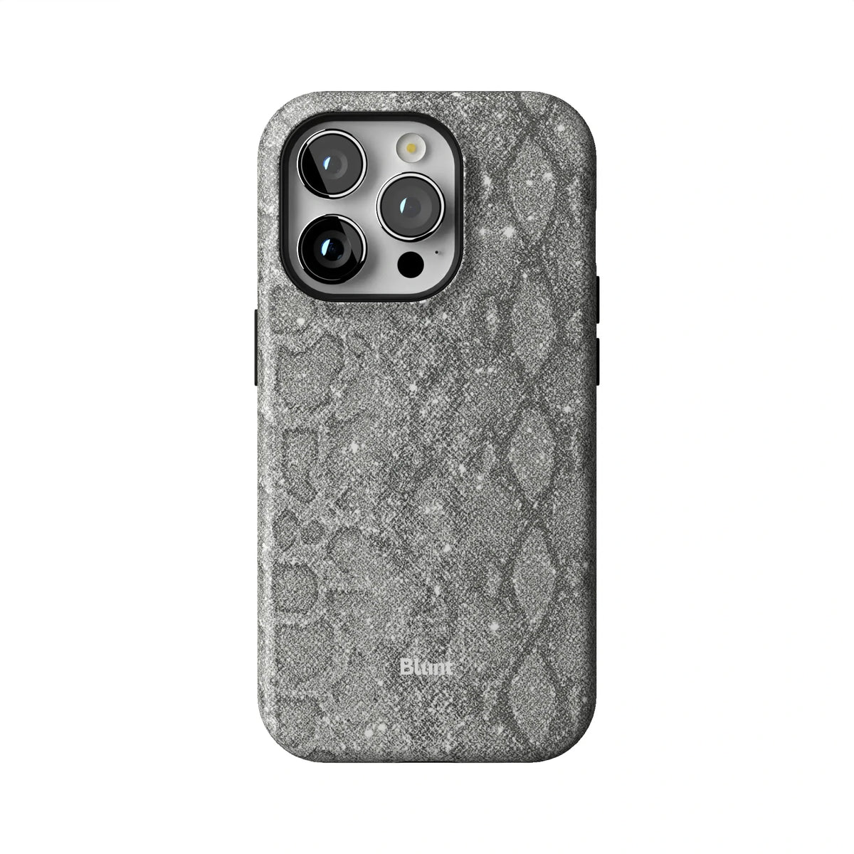 Silver Python iPhone Case