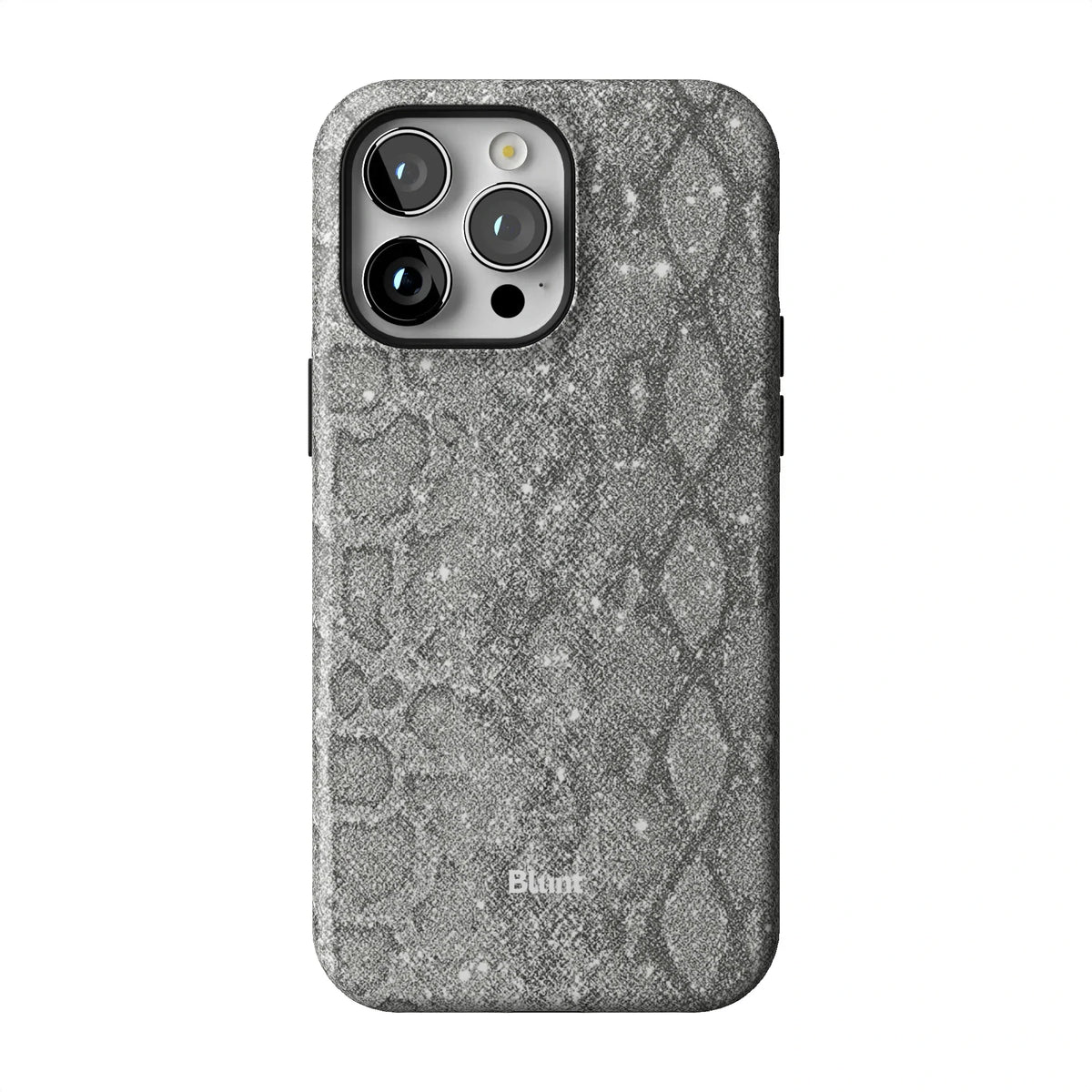 Silver Python iPhone Case