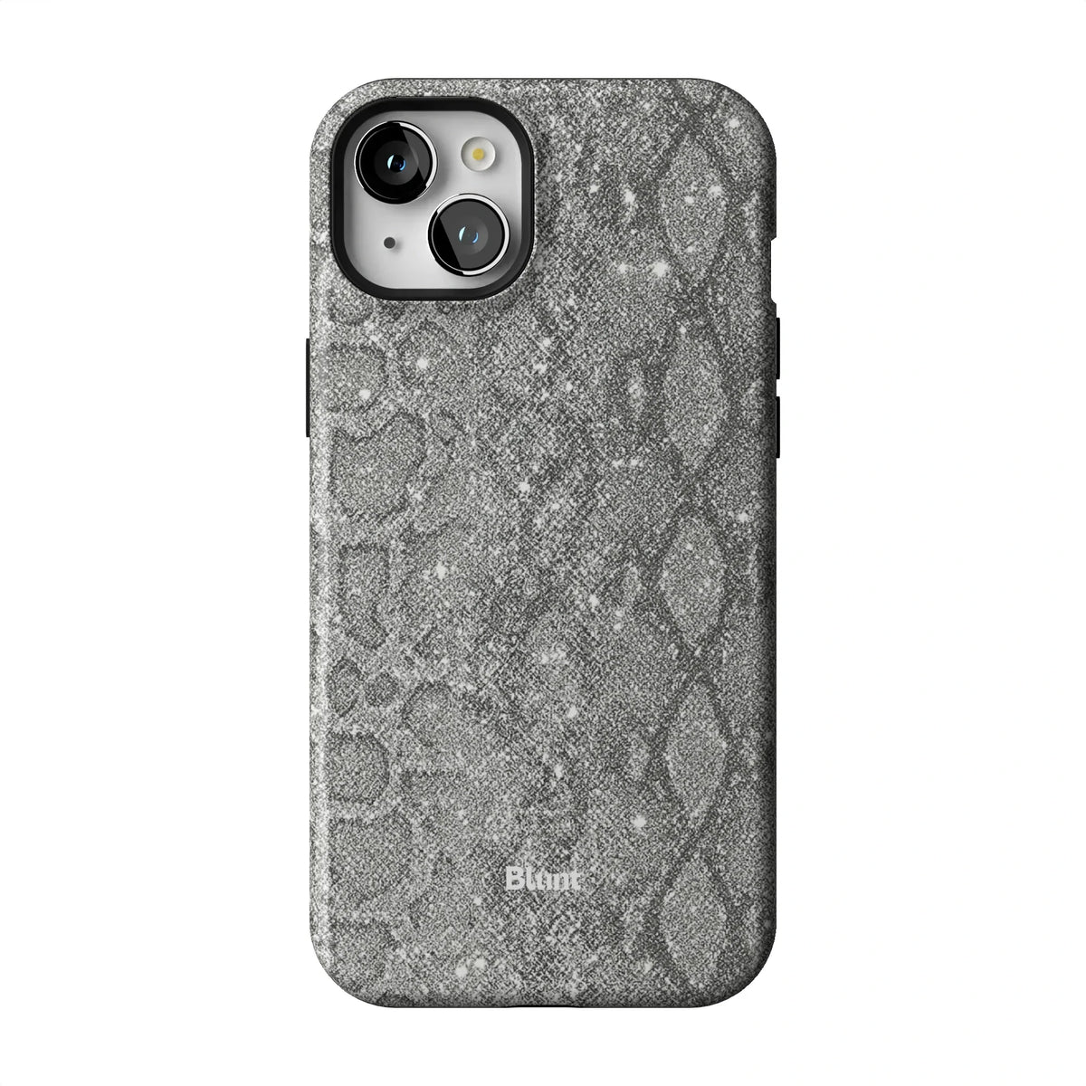 Silver Python iPhone Case