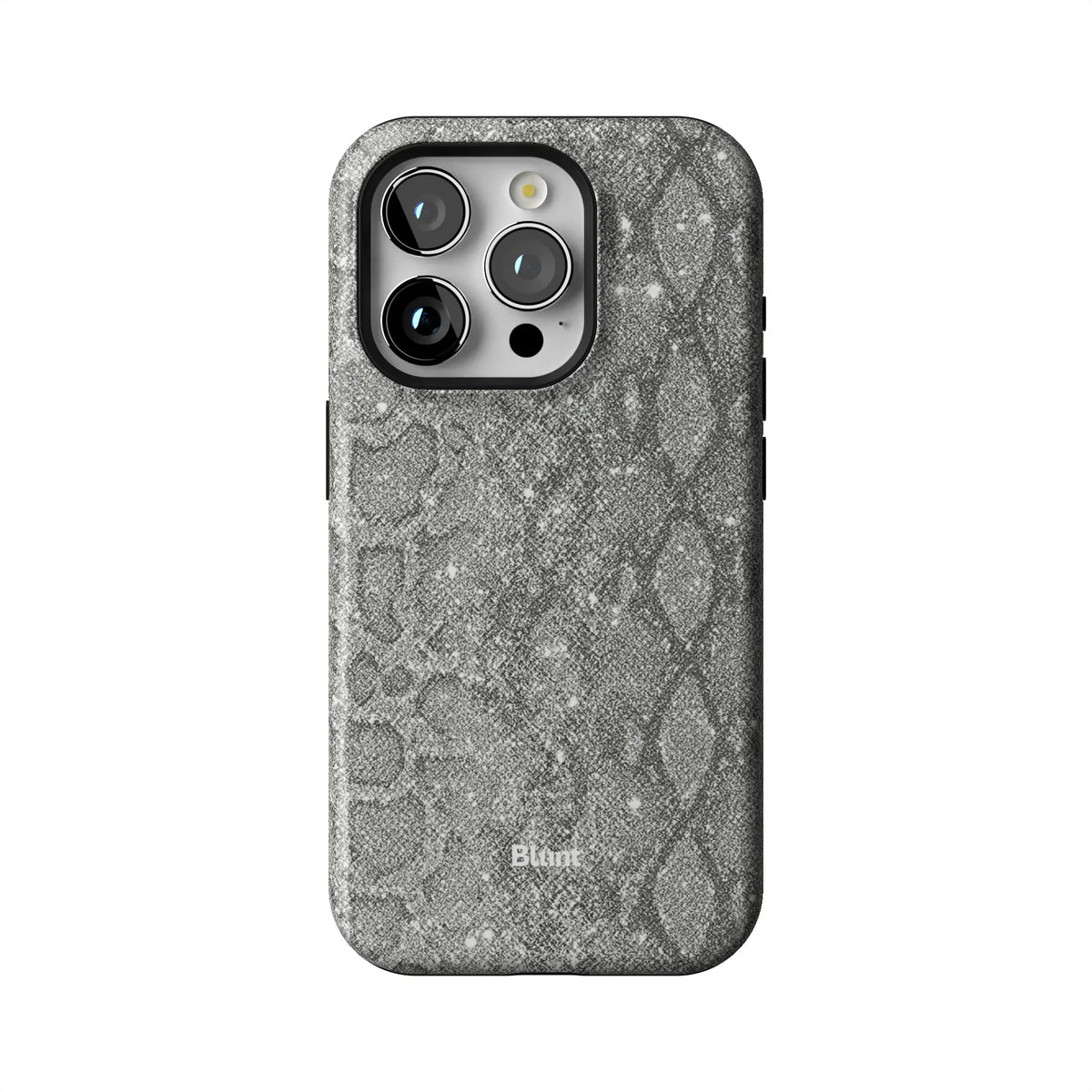 Silver Python iPhone Case