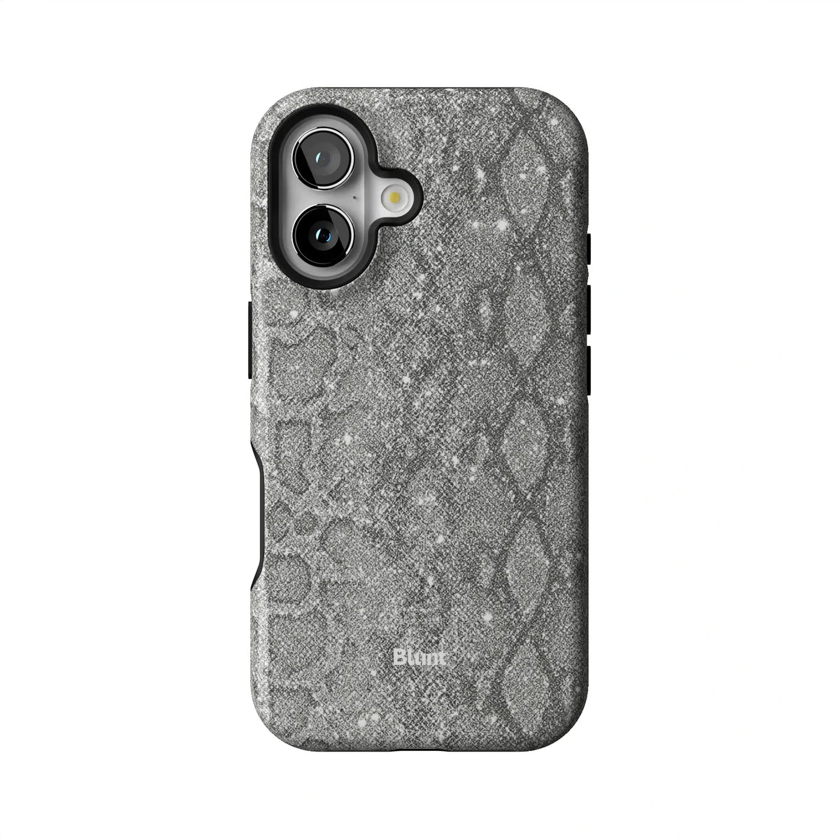 Silver Python iPhone Case