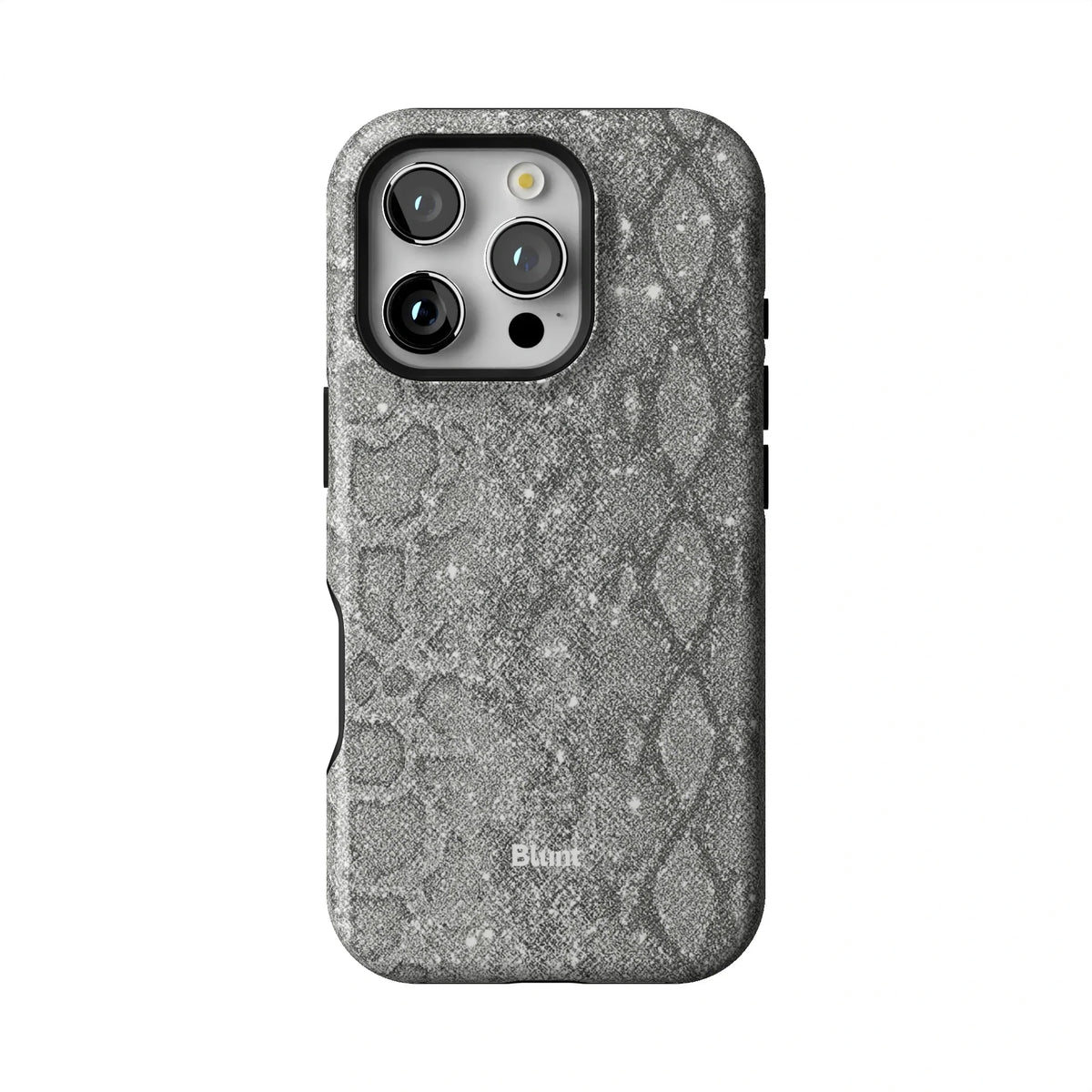 Silver Python iPhone Case