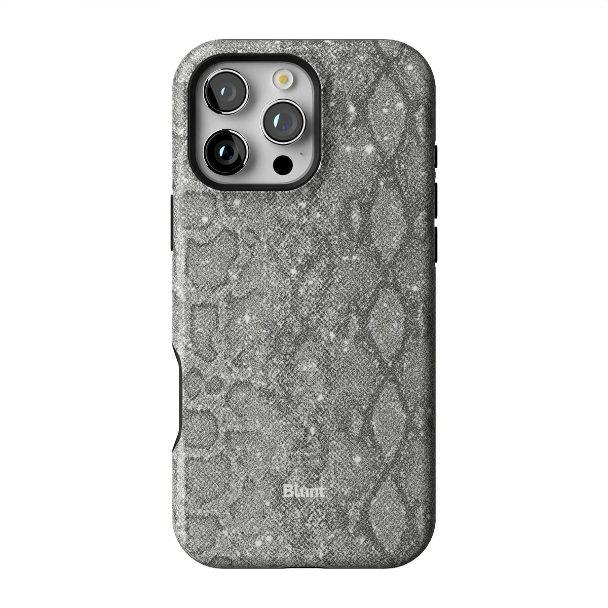 Silver Python iPhone Case