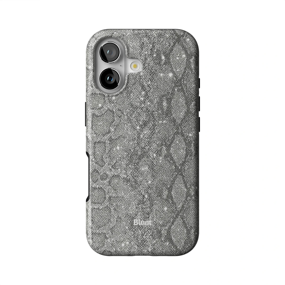 Silver Python iPhone Case