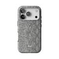 Silver Python iPhone Case