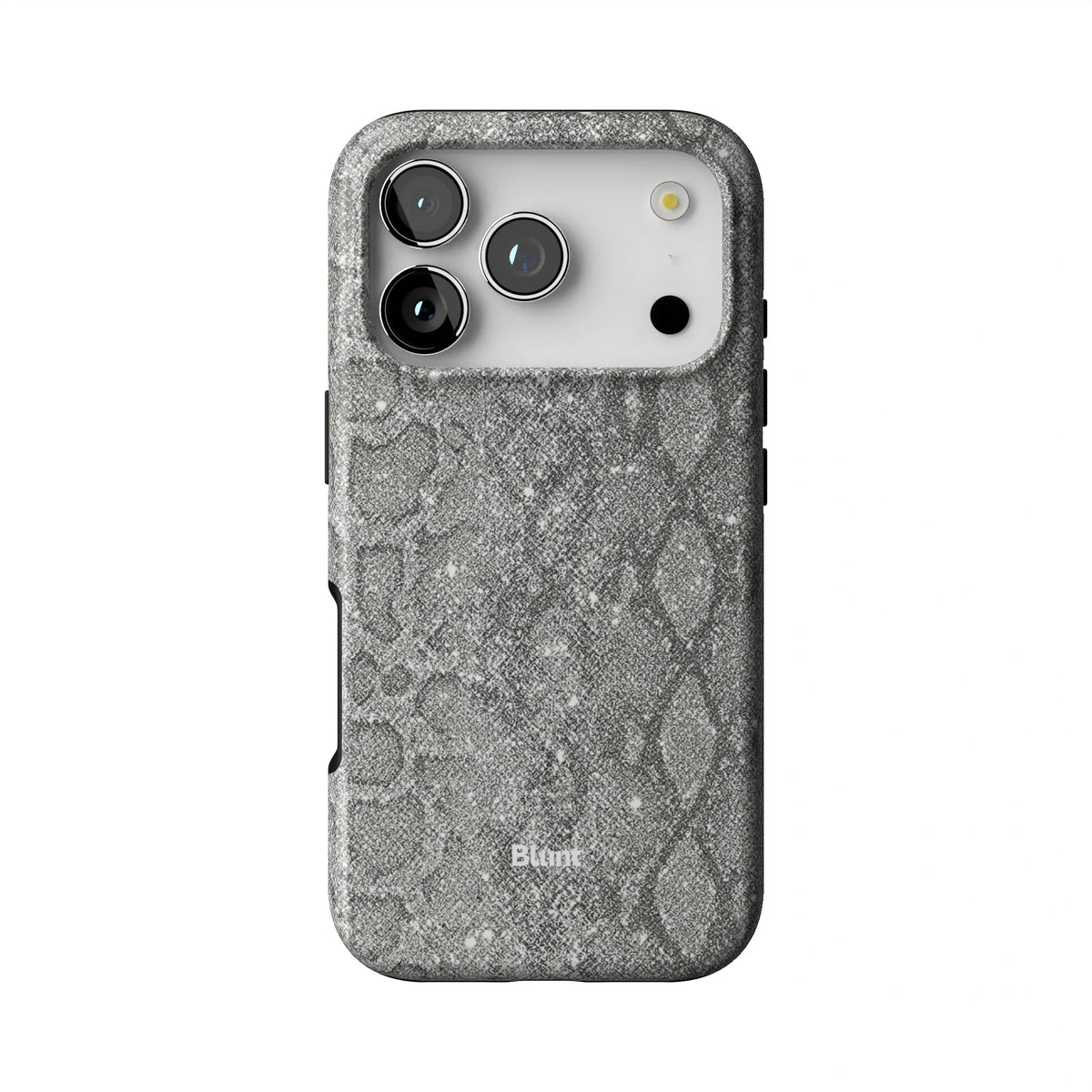 Silver Python iPhone Case
