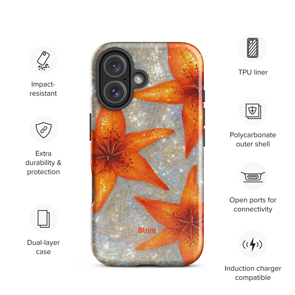 Solar Lily iPhone Case