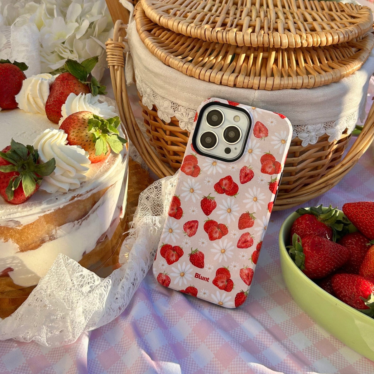 Strawberry Field iPhone Case