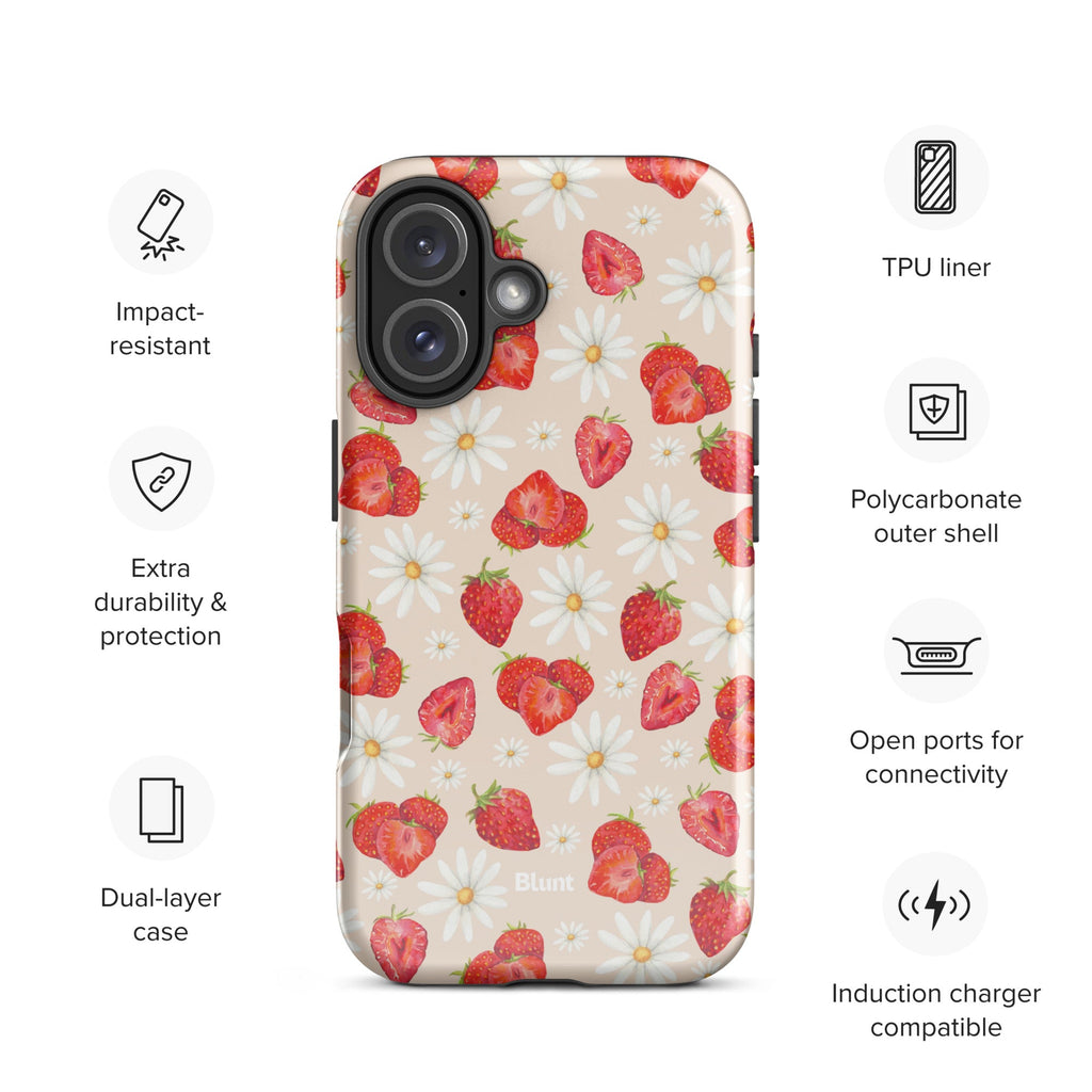 Strawberry Field iPhone Case