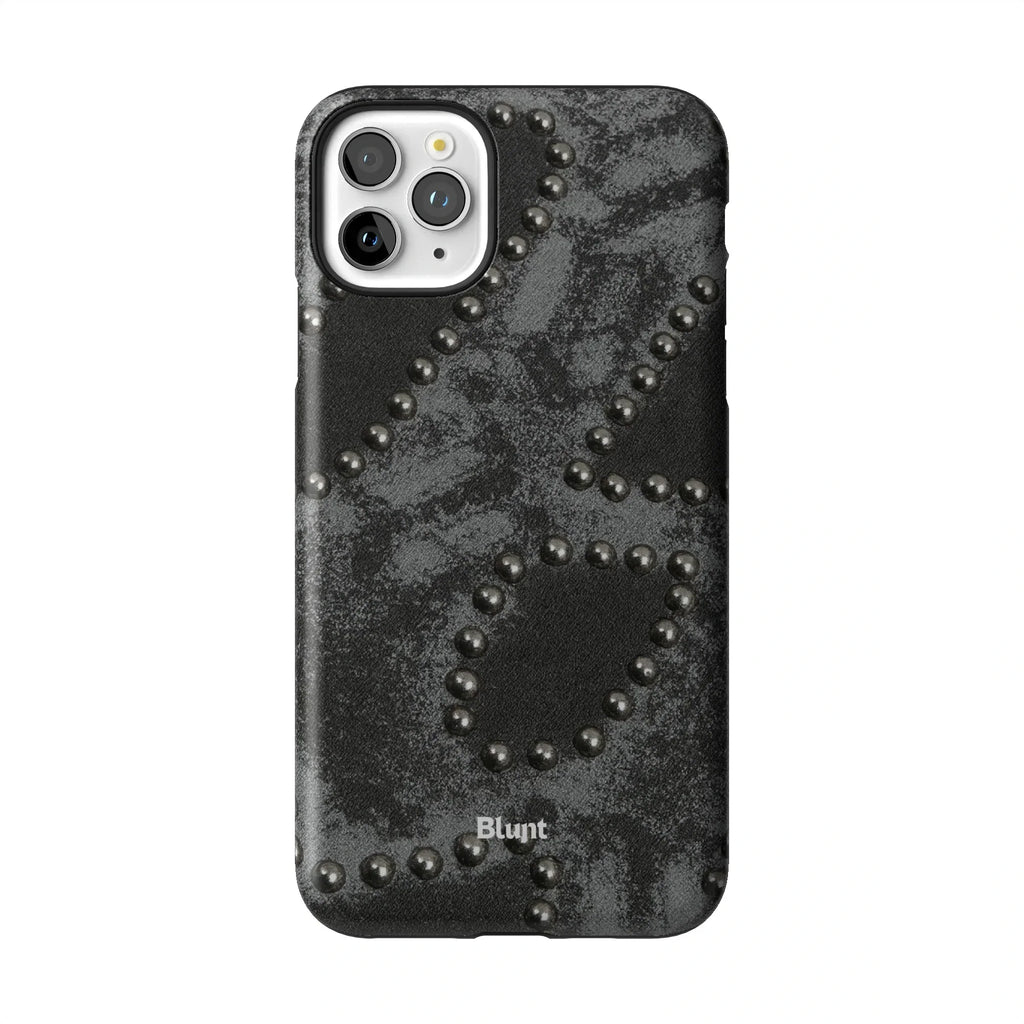 Studded Noir iPhone Case