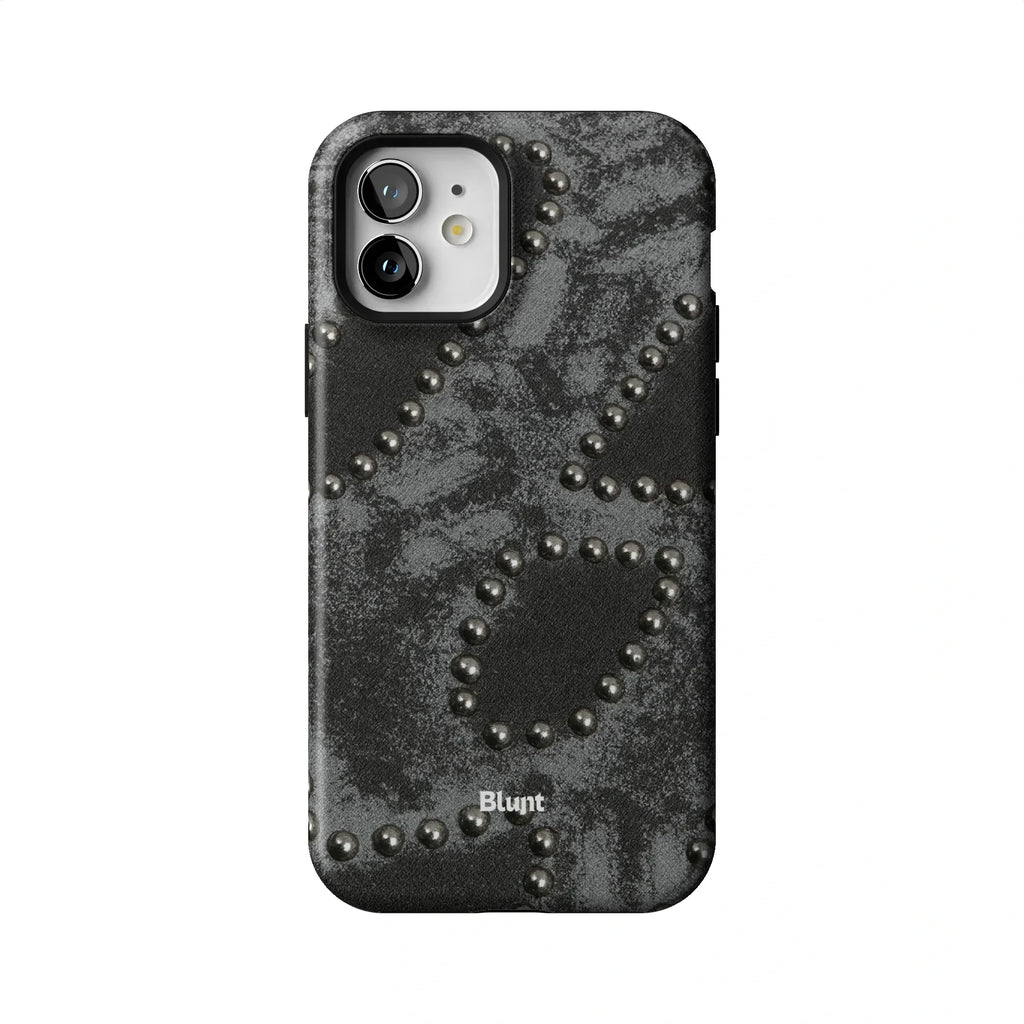 Studded Noir iPhone Case