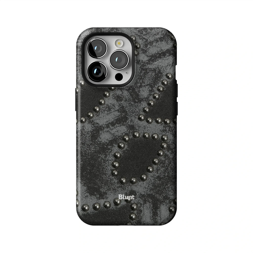 Studded Noir iPhone Case