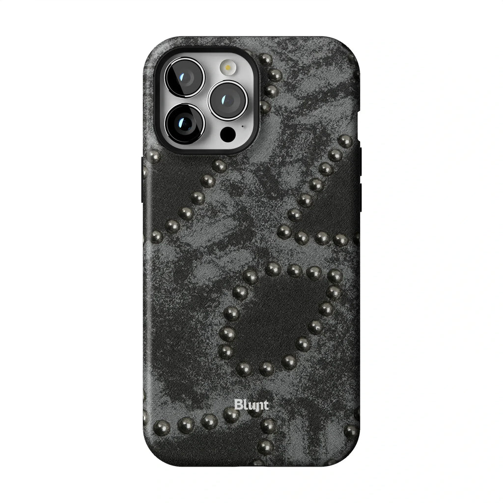 Studded Noir iPhone Case