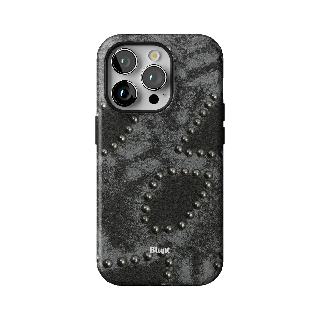 Studded Noir iPhone Case