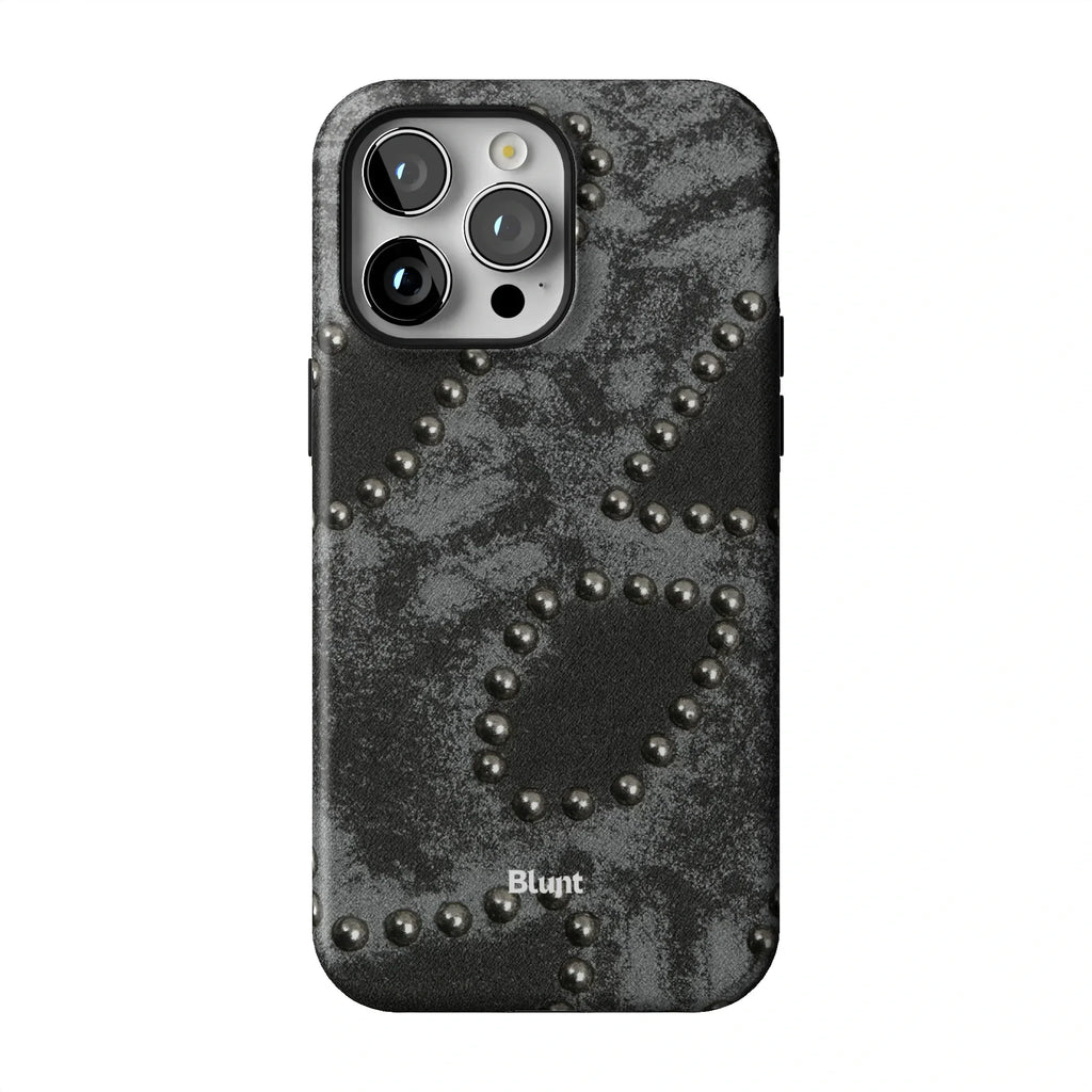 Studded Noir iPhone Case