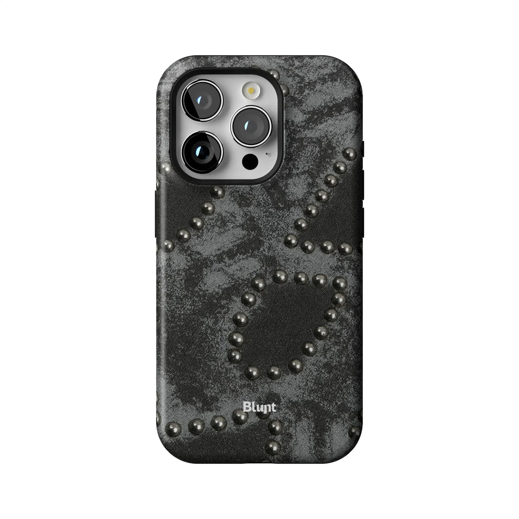Studded Noir iPhone Case
