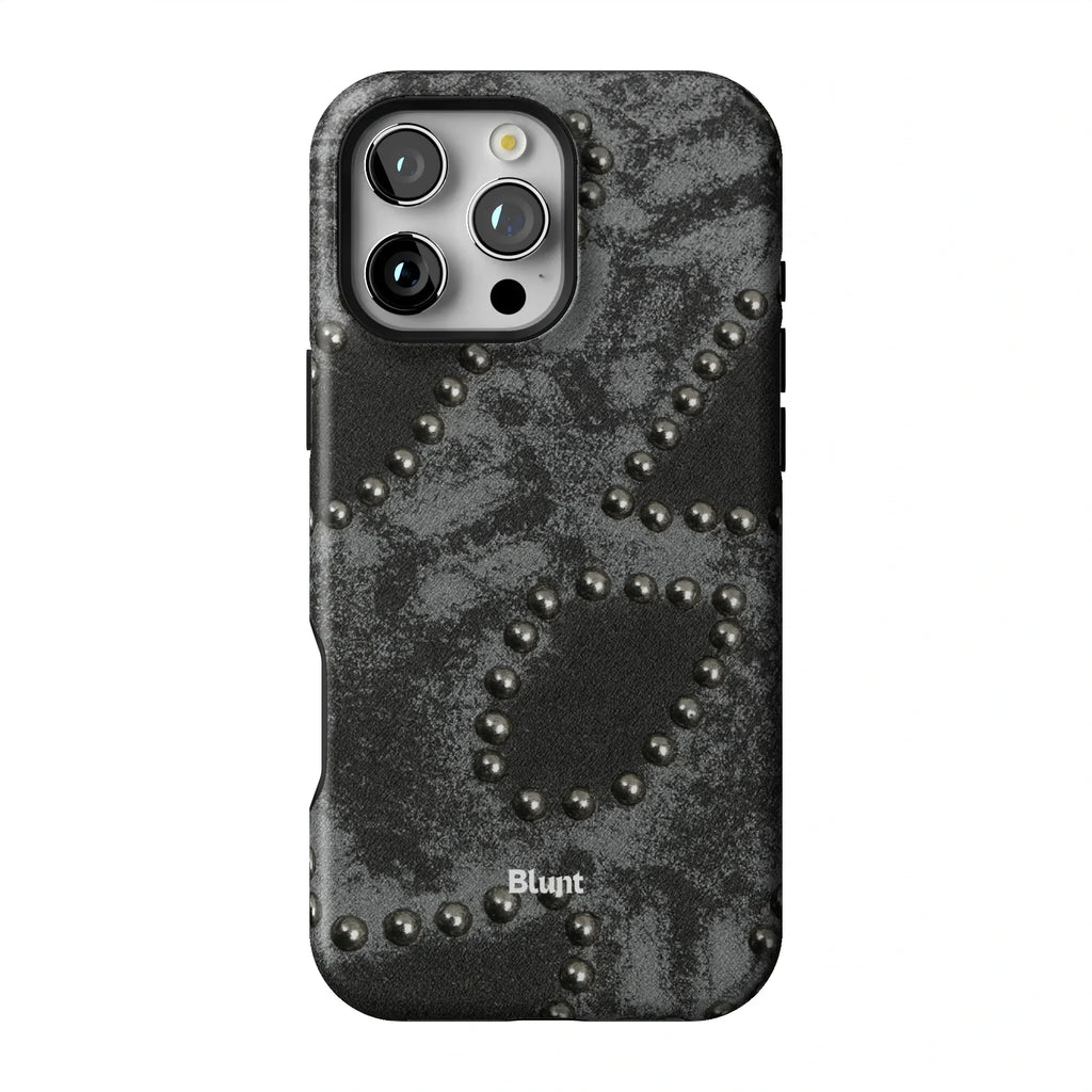 Studded Noir iPhone Case
